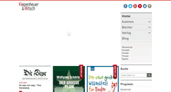 Desktop Screenshot of kiwi-verlag.de